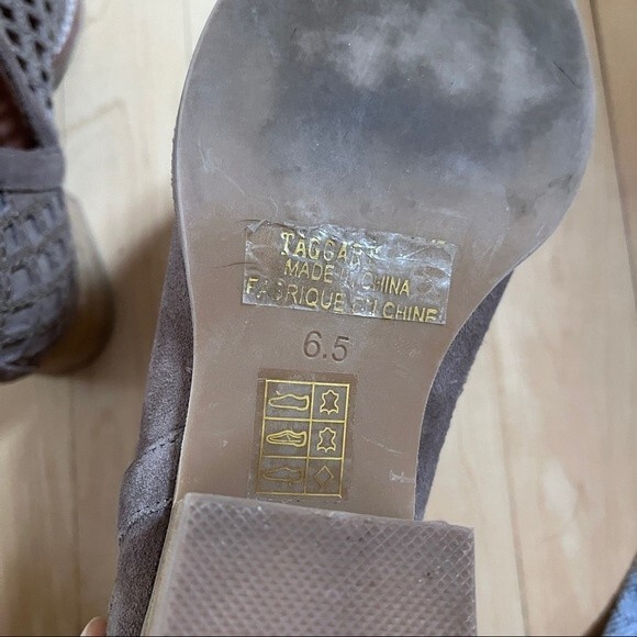 Jeffrey Campbell Taggart Ankle Booties in Taupe 6.5 - Picture 12 of 14